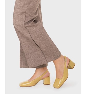 Wonders Leder Schuhe Anila 01 Gelb