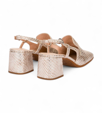 Wonders Zapatos de Piel Anila 03 plateado