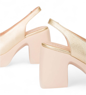 Wonders Zapatos de Piel Lady 90 dorado