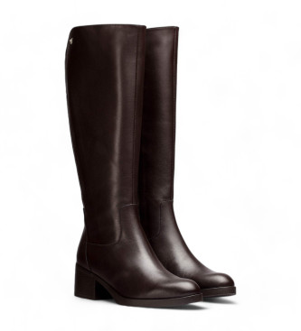 Wonders Bottes en cuir Melissa marron