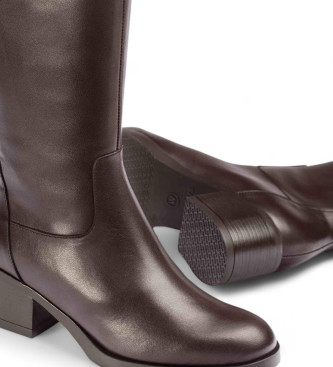 Wonders Bottes en cuir Melissa marron