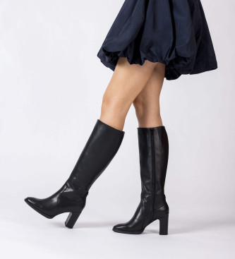 Wonders Botas de Piel Garda negro