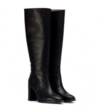 Wonders Botas de couro Garda preto