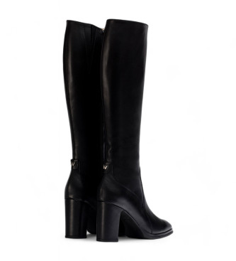 Wonders Botas de couro Garda preto