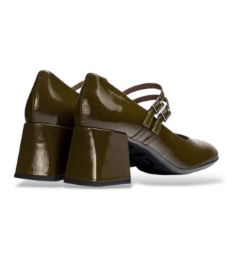 Wonders Chaussures en Cuir Elista Vert