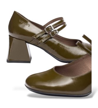 Wonders Chaussures en Cuir Elista Vert
