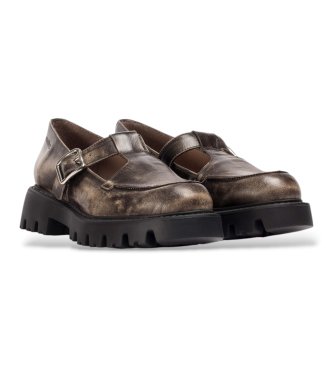 Wonders Sapatos de Couro Goodfly 15 Castanho