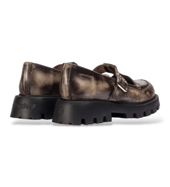 Wonders Sapatos de Couro Goodfly 15 Castanho