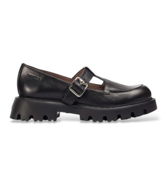 Wonders Skórzane buty Goodfly 15 Czarne