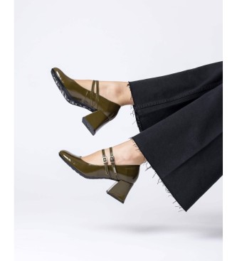 Wonders Chaussures en Cuir Elista Vert