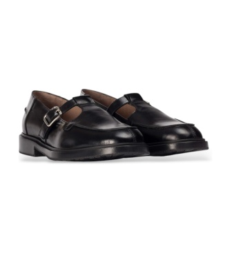 Wonders Scarpe in Pelle Eva 61 Nero