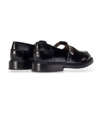 Wonders Scarpe in Pelle Eva 61 Nero