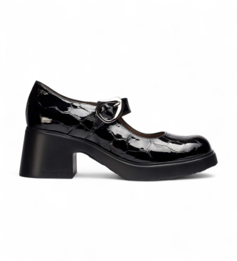 Wonders Chaussures en cuir Flytres 03 noir