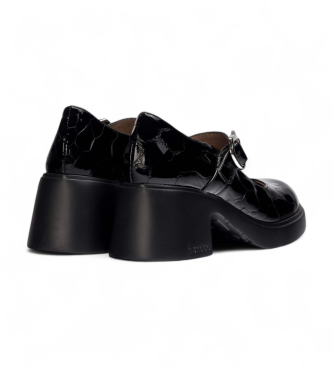 Wonders Chaussures en cuir Flytres 03 noir