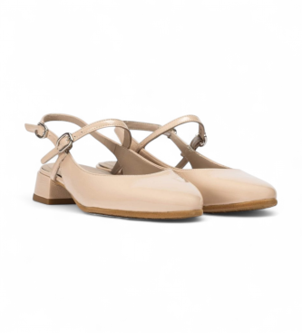 Wonders Oriana nude leather shoes