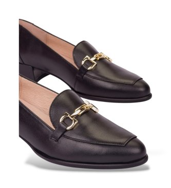 Wonders Alondra 30 Black Leather Loafers