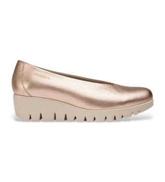 Wonders Mocassins en cuir Fly bronze