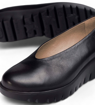 Wonders Fly lderloafers svart