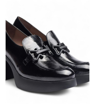 Wonders Mocasines de piel Frau negro