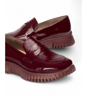 Wonders Mocassins Flexfly 02 wijn