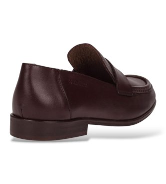 Wonders Læder loafers Plustac 03 Brun
