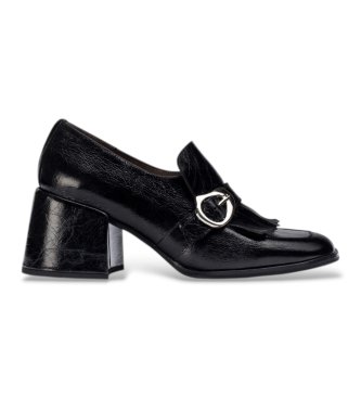 Wonders Mocassins en Cuir Victoria 01 Noir