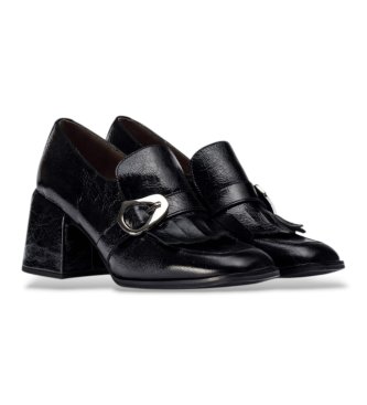 Wonders Mocassins en Cuir Victoria 01 Noir