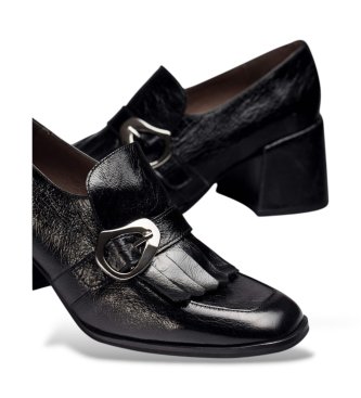 Wonders Mocassins en Cuir Victoria 01 Noir