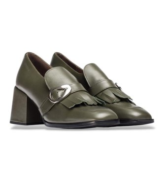 Wonders Mocassins en Cuir Victoria 01 Vert