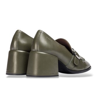 Wonders Mocassins en Cuir Victoria 01 Vert