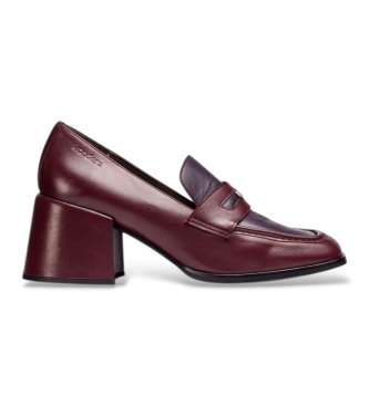 Wonders Leather Loafers Victoria 02 Burgundy