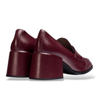 Wonders Leather Loafers Victoria 02 Burgundy