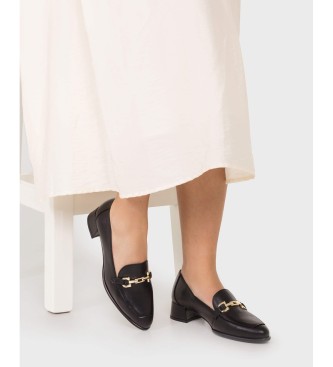 Wonders Alondra 30 Black Leather Loafers
