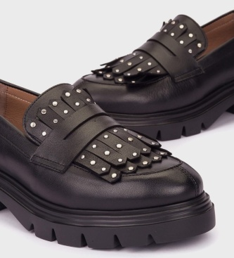 Wonders Mocasines BONES 15 Negro