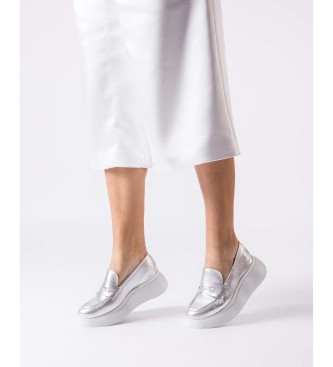 Wonders L�dermockasiner Estela silver