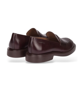 Wonders Mocassins de Pele PENNY 01 Marrom