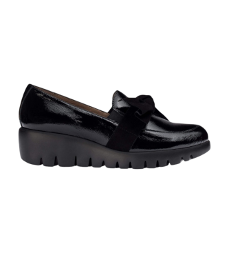 Wonders Mocasines de Piel Romeo negro