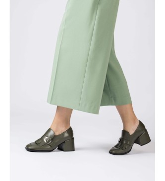 Wonders Mocassins en Cuir Victoria 01 Vert