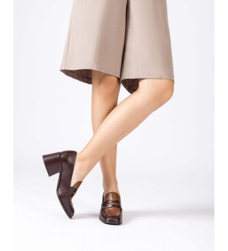 Wonders Mocassini in Pelle Victoria 02 Marrone