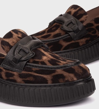 Wonders Mocasines de Piel XFLY 03 marrón