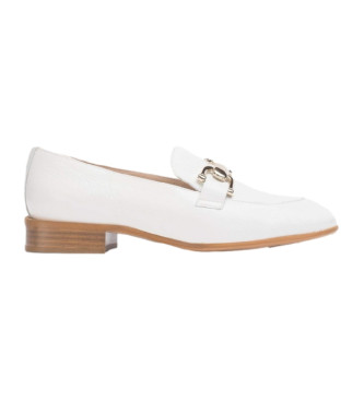 Wonders Ermes leather loafers white