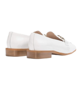 Wonders Ermes leather loafers white