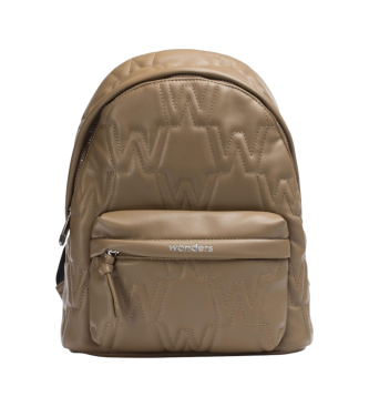 Wonders Sac  dos scolaire taupe