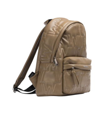 Wonders Sac  dos scolaire taupe