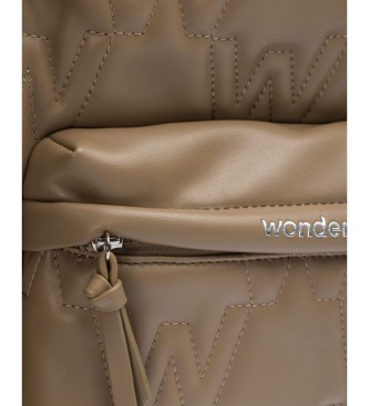 Wonders Sac  dos scolaire taupe