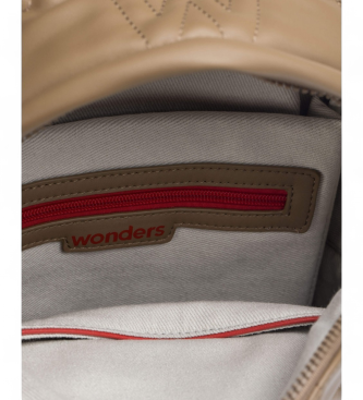 Wonders Sac  dos scolaire taupe