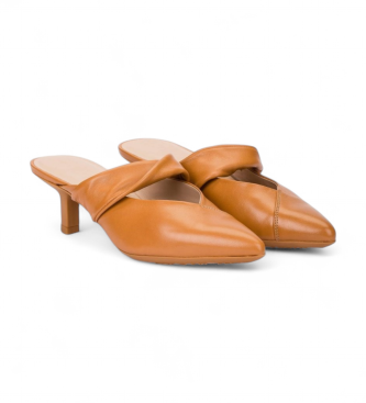 Wonders Flexfit 32 rjavi usnjeni čevlji