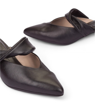 Wonders Flexfit 32 usnjeni čevlji črne barve