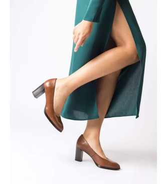 Wonders Usnjeni čevlji Vflex 01 brown