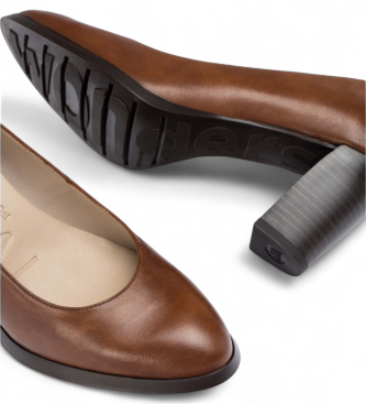 Wonders Usnjeni čevlji Vflex 01 brown